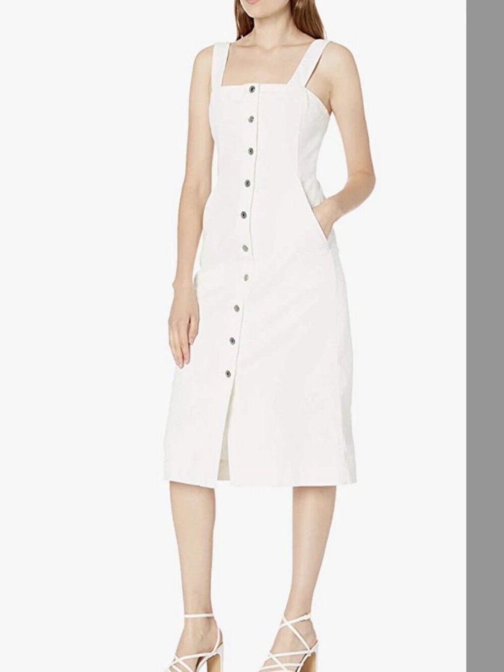 Club Monaco Women's Button Front Denim Dress sz 6